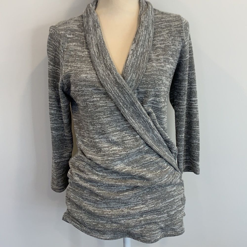 41 Hawthorn Ruche Side Knit Top
